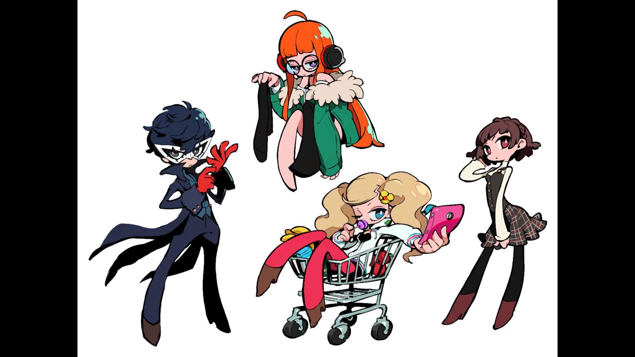 Persona 5 Tactica Digital Artwork page 6 full