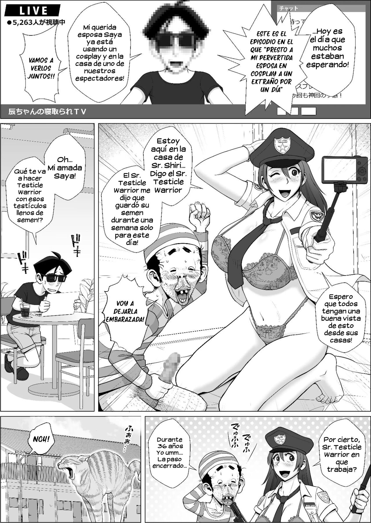 Cosplay Ero Hitozuma o Ichinichi Kashidashimasu | Prestamo de una mujer casada con cosplay erotico por un día page 8 full