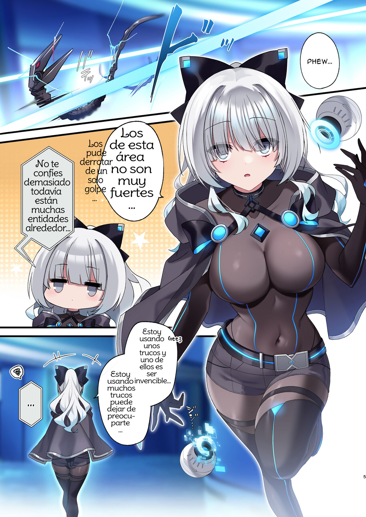 Dennou Shoujo wa Kasou Sekai ni Shizumi Yuku page 5 full