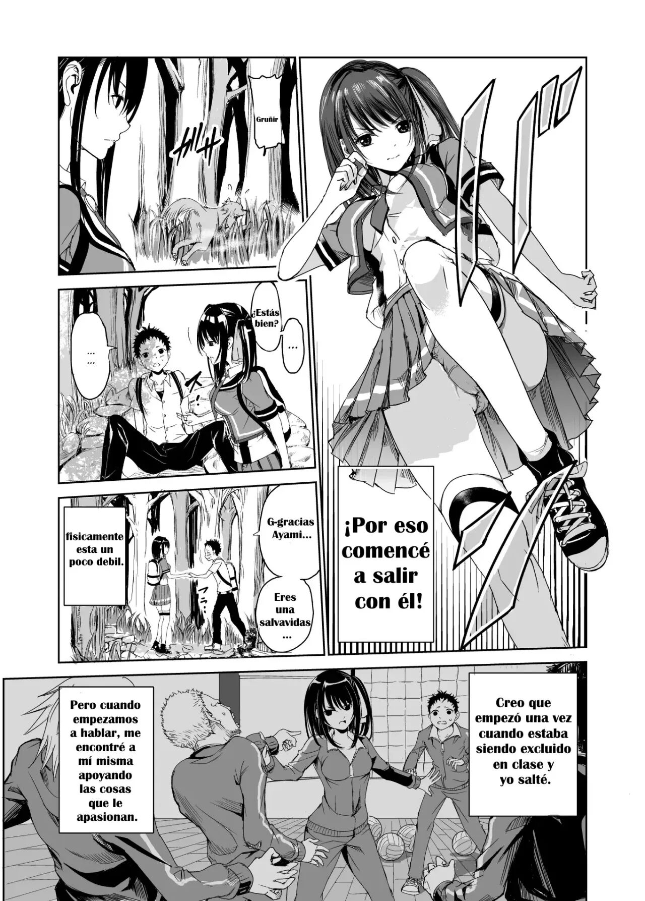 Tsuyagari Mura 1 ~Kareshi o Mamoru Tame Hikyou no Mura de Kyousei Gohoushi &amp; NTR Sex~ page 6 full
