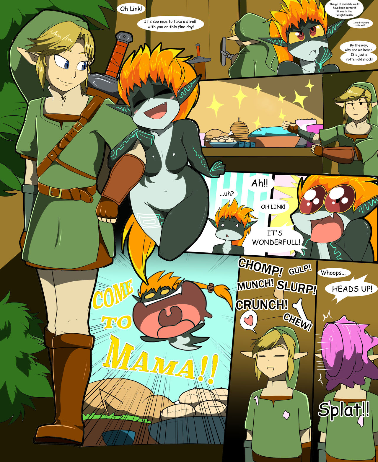 The Lengend Of Zelda Having A Good Time By Valey City Backup page 9 full