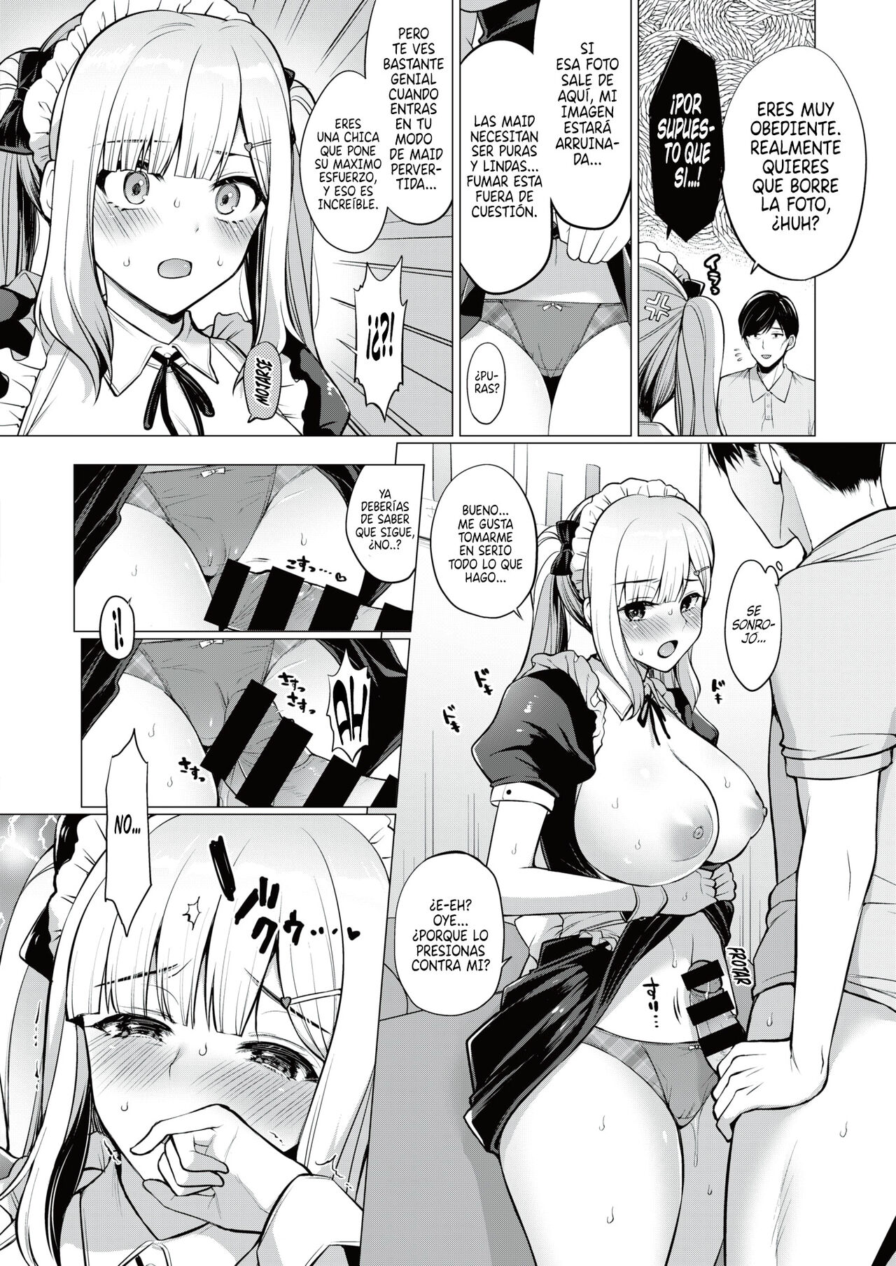 Gohoushi Da Maid | El Servicio de una Mala Maid page 9 full