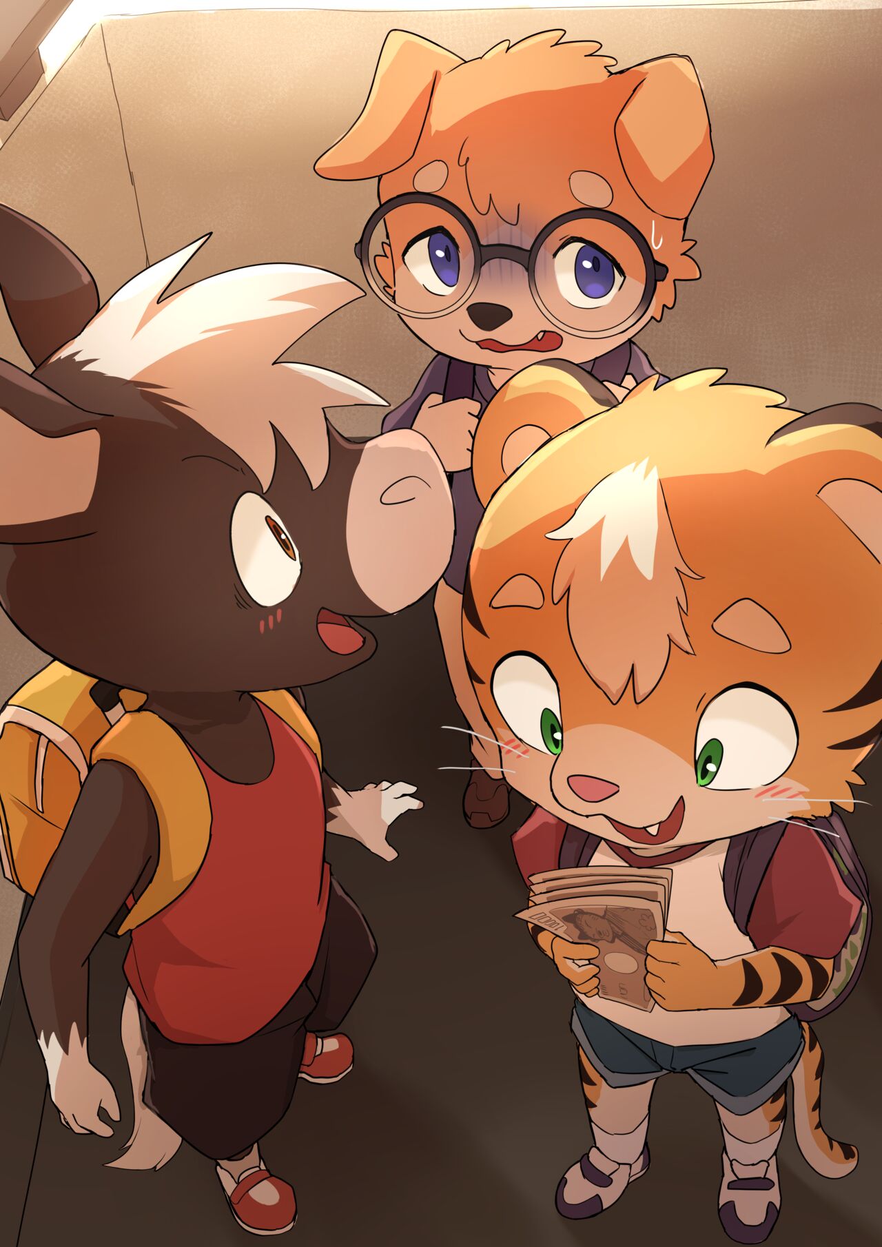 Manmosu Marimo - Free Drink Boys page 4 full