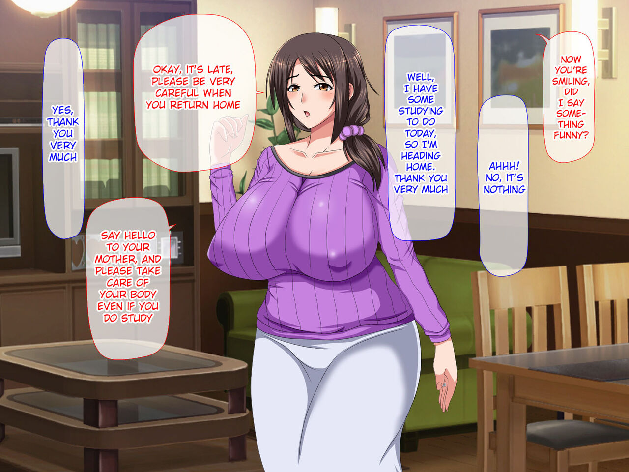 Aisuru Oba ga Furyou ni Saimin o Kakerare Boku no Me no Mae de Seiteki Omocha ni Sarete iku Hibi page 10 full