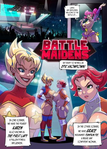 Battle Maidens Karen vs Grace cover