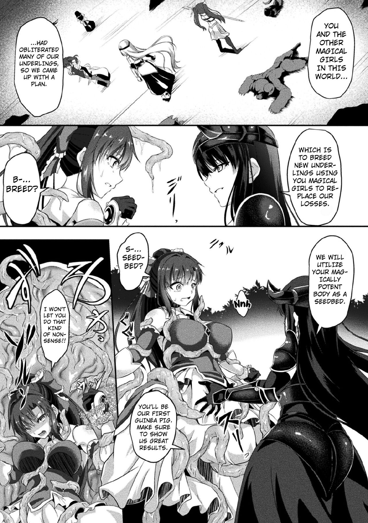 ~Mahou Kenshi Shokujoku no Kokuin~ | The Magical Pugilist ~Engraving of Tentacle Disgrace~ page 5 full