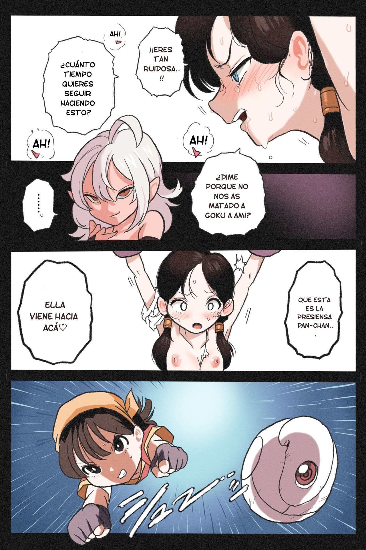 Ryona Tenkaichi Budokai 5 ~Endless Orgasm Hell~ | El infierno de orgasmos sin fin para Pan page 9 full