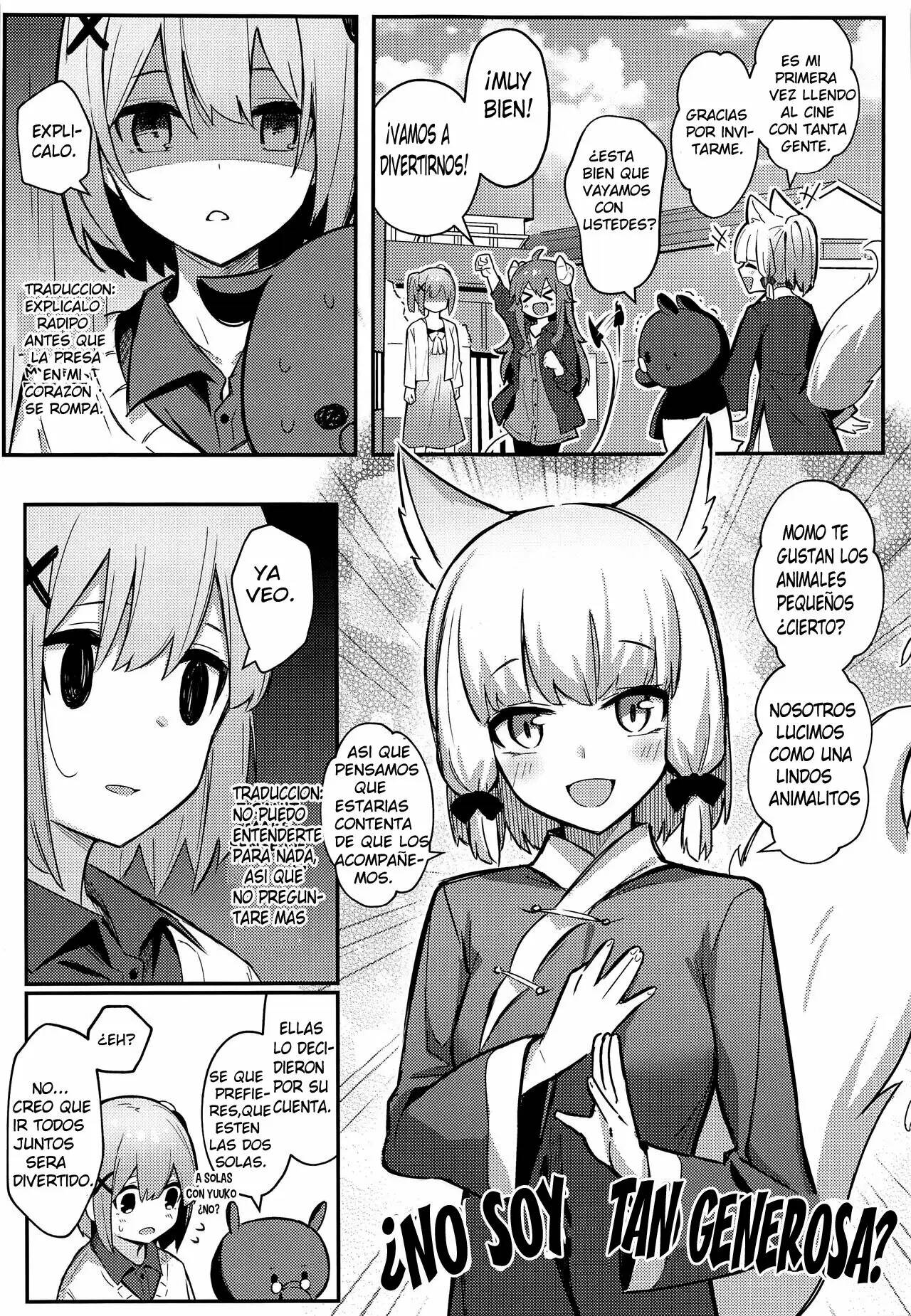 Momo-chan Yamiochi Shita!? page 6 full