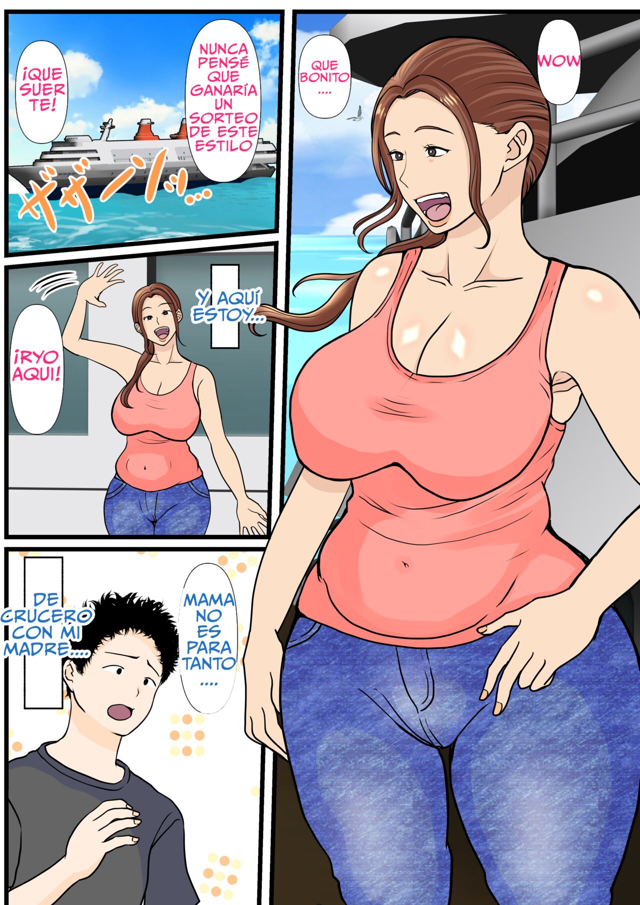Moto yan haha, mujinto nite mesu ni naru zenpen page 4 full