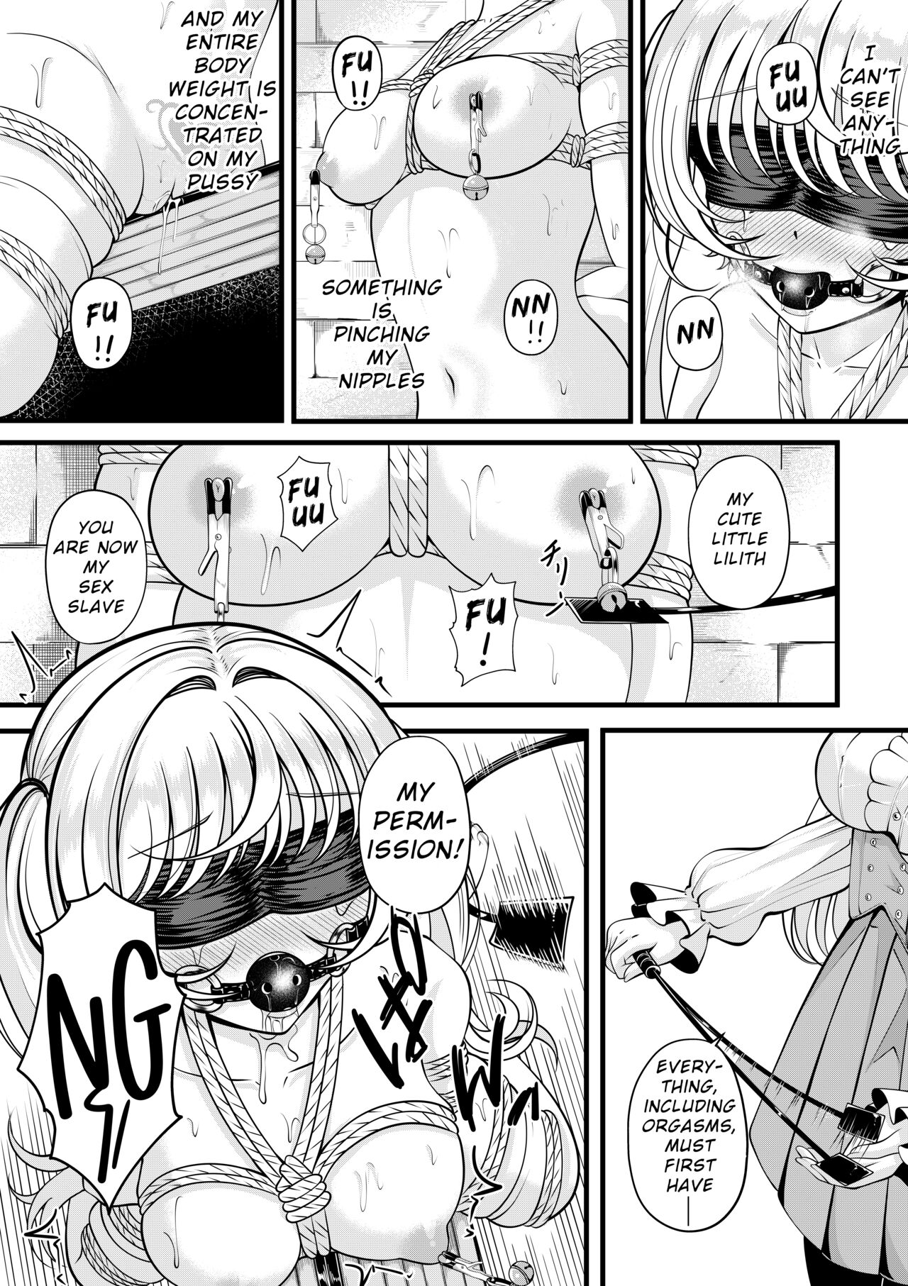 Lilith's Troubles—Doki Doki Confinement page 10 full