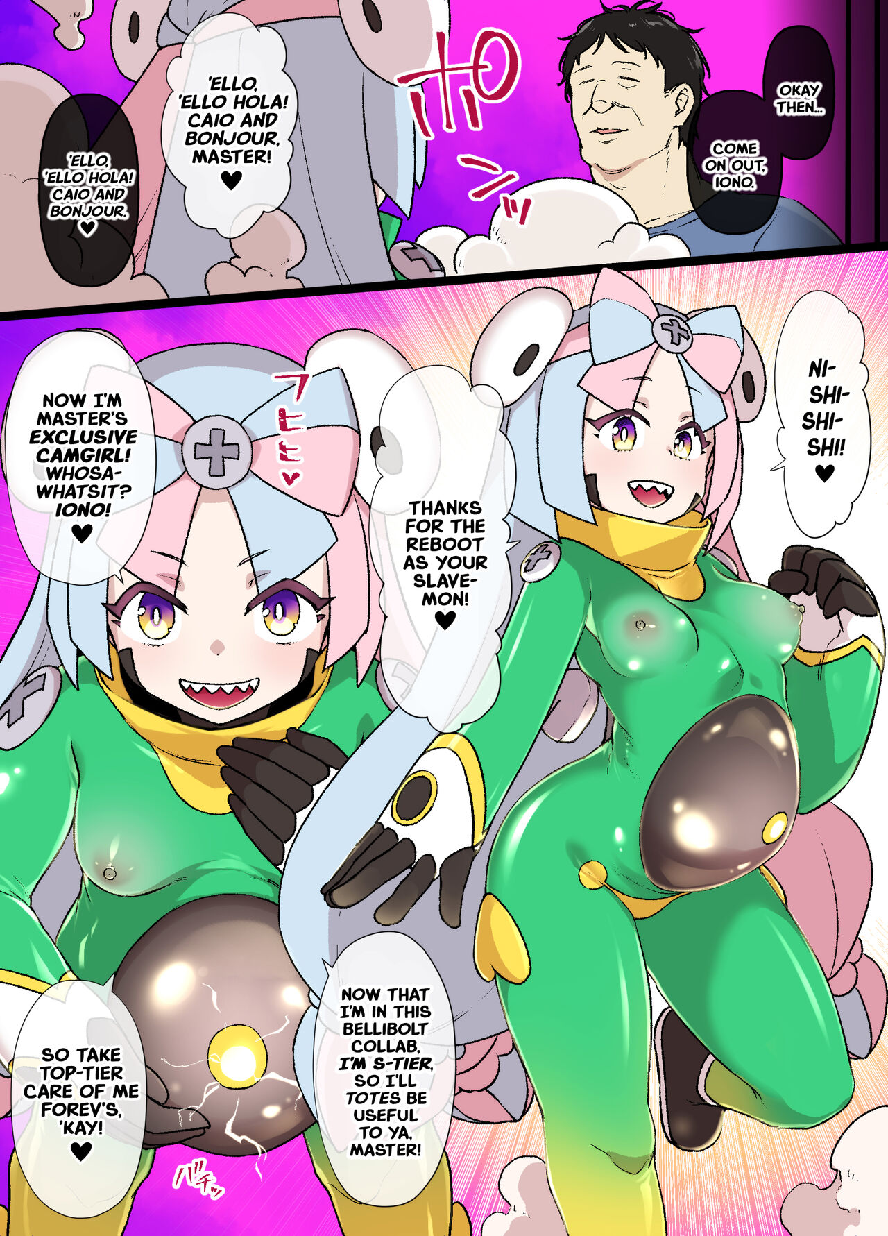 Slave Ball Sennou ~Nanjamo &amp; Harabarie Hen~ | Slave Ball Brainwashing: Iono and Bellibolt page 9 full