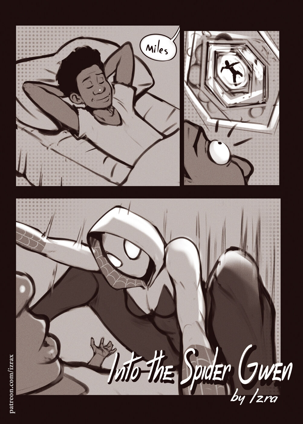 Into the Spider-Gwen by Irza page 1 full