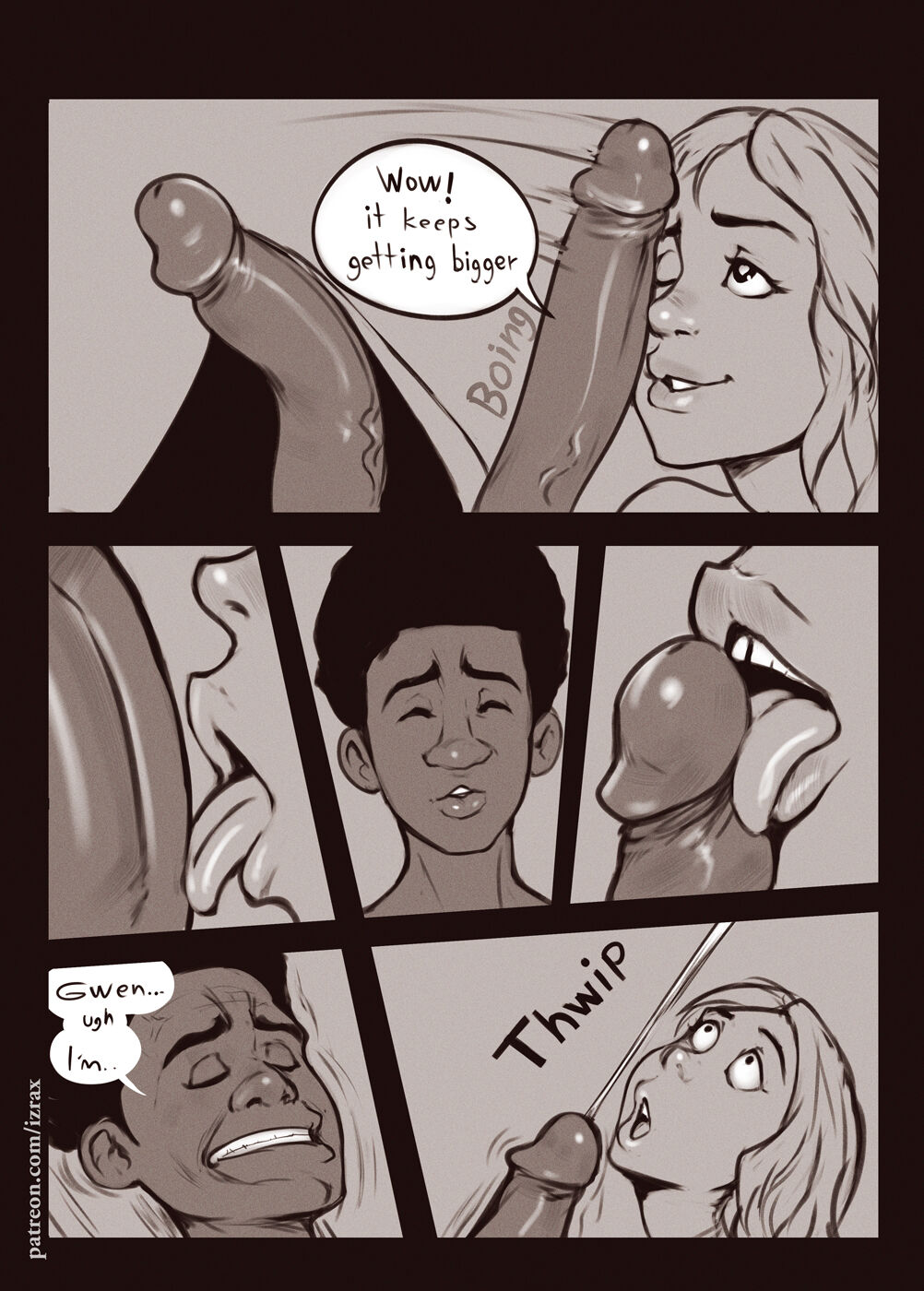Into the Spider-Gwen by Irza page 5 full