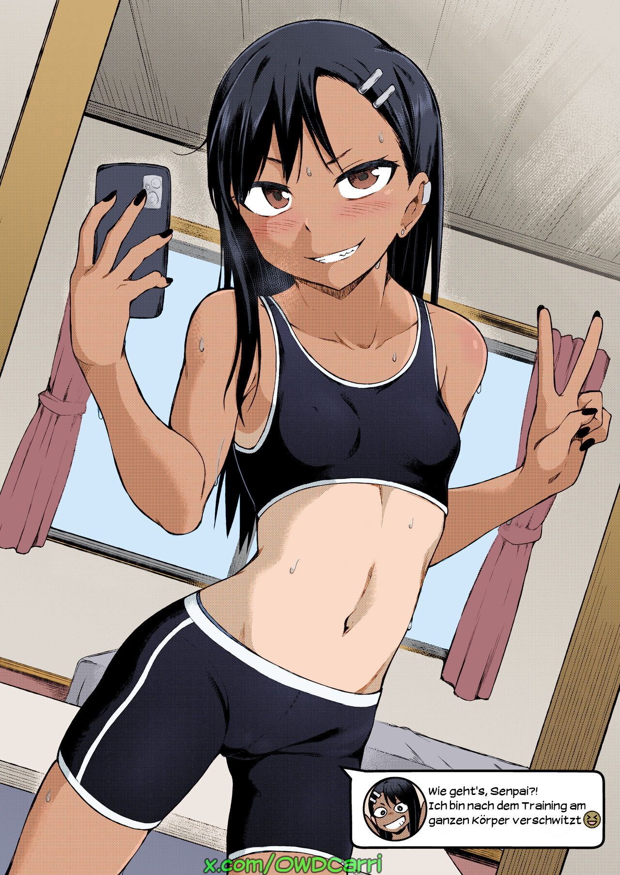 Nagatoro's Selfie Whore Diary page 1 full
