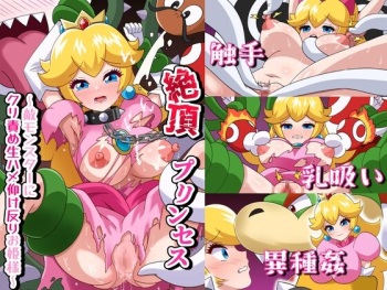 Zetchō Purinsesu ~ Teki Monsutā ni Kuriseme Namahame Nokezori Ohimesama ~ cover
