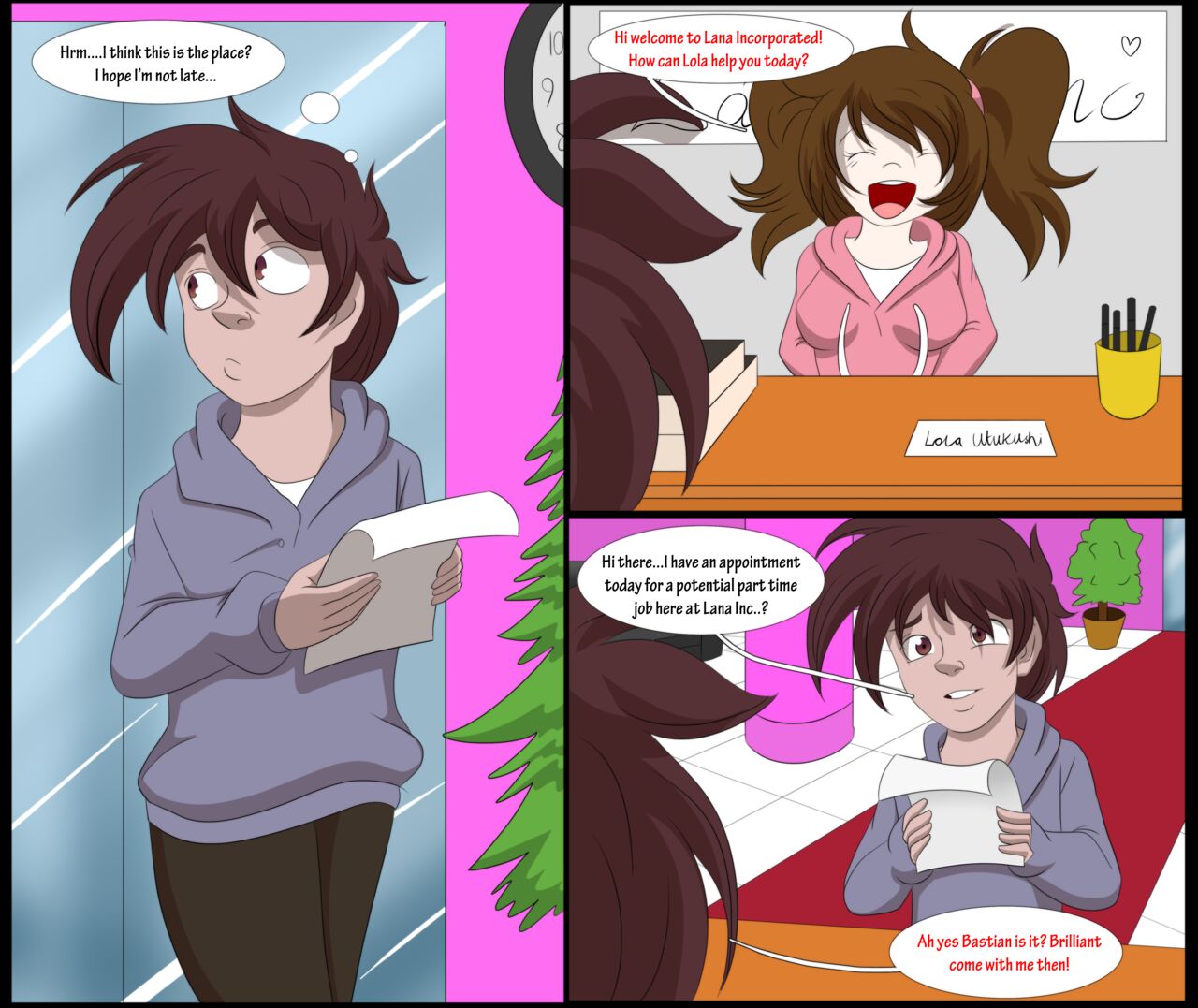 The New Job page 1 full
