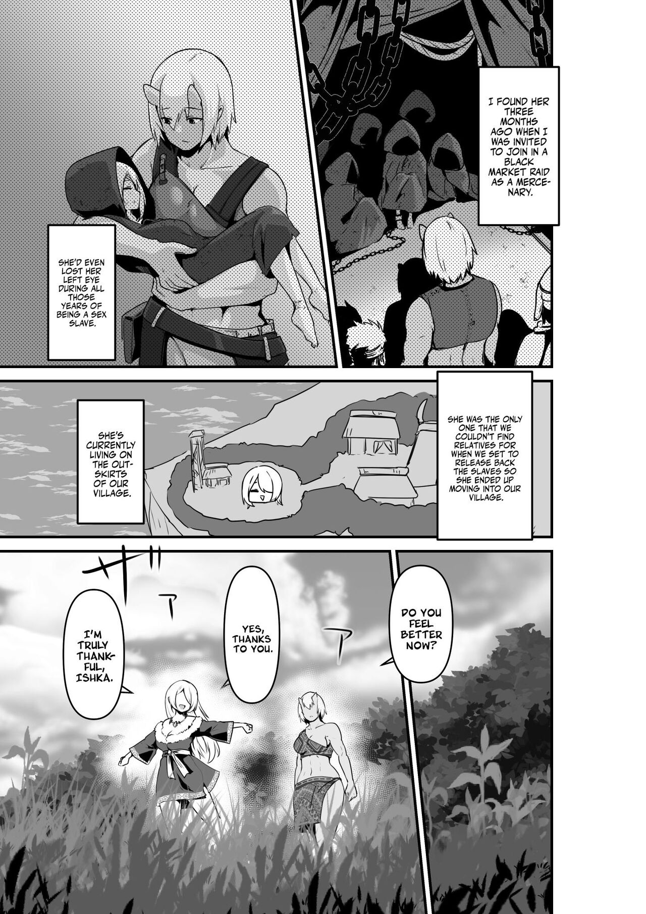 Elf to Orge ga Love-love Ecchi suru Ohanashi | Passionate Ogre And Elf Sex page 7 full