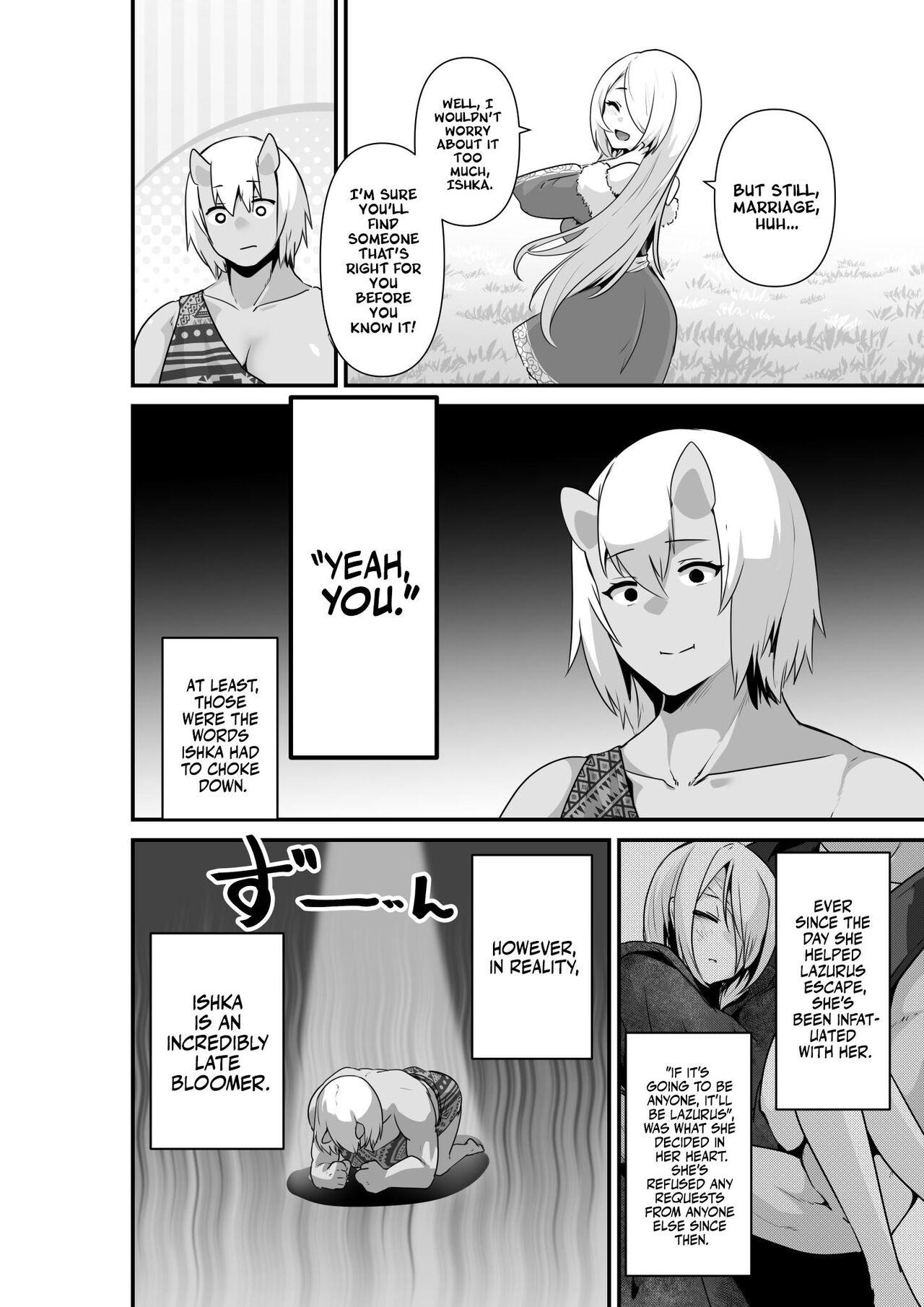 Elf to Orge ga Love-love Ecchi suru Ohanashi | Passionate Ogre And Elf Sex page 8 full