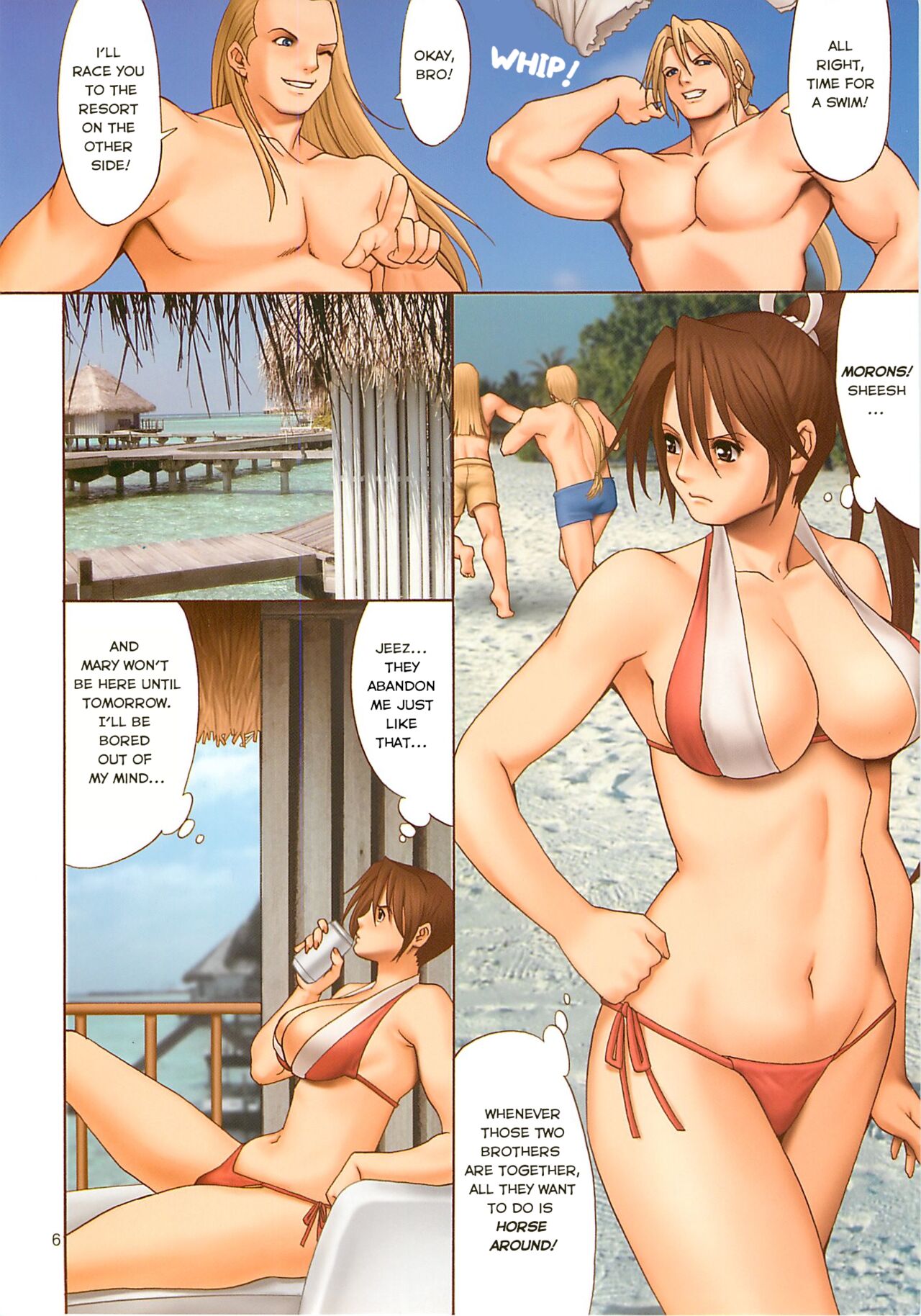 Yuri &amp; Friends Full Color 7 page 3 full
