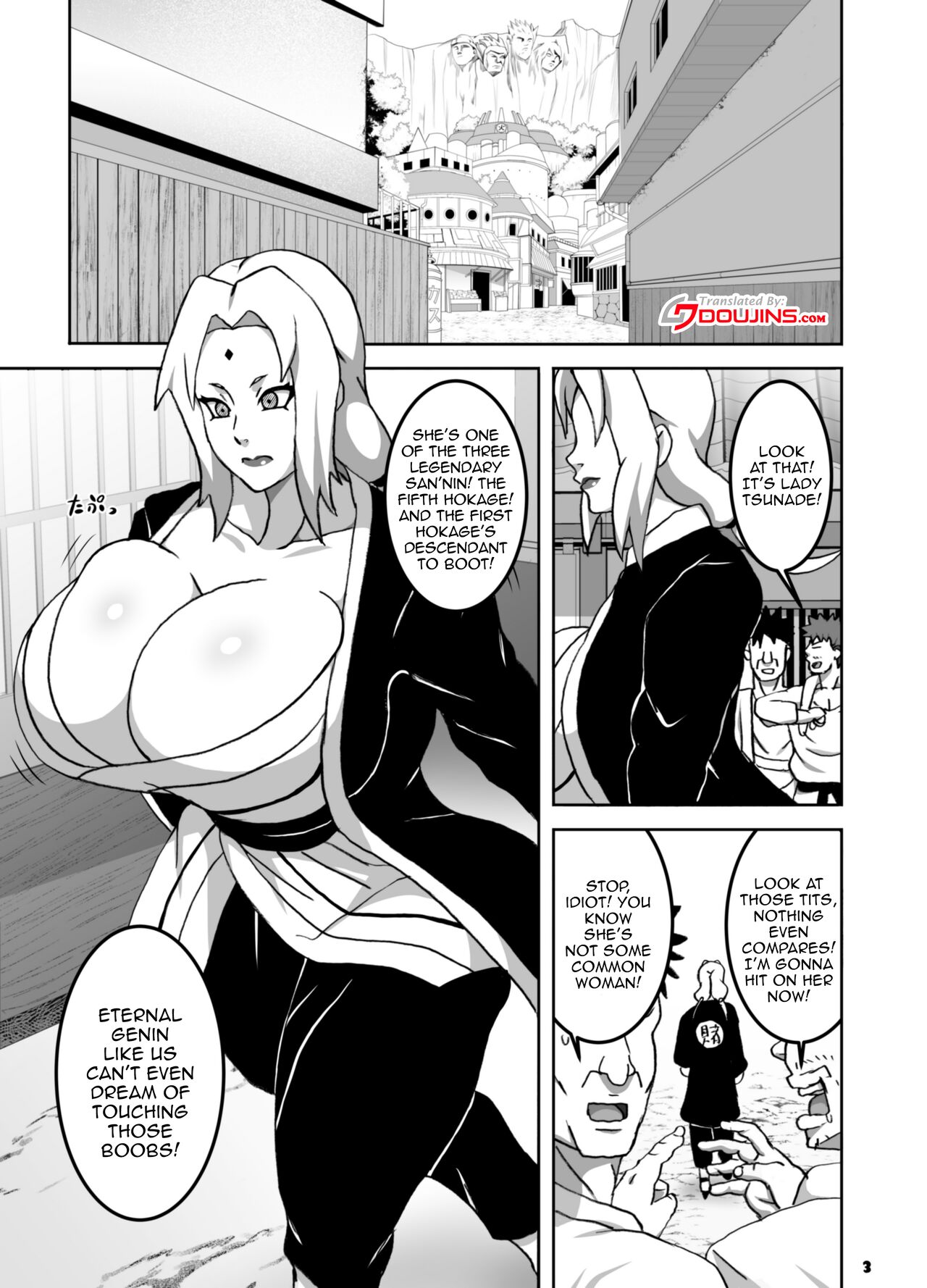 ToroTsuna Hokage Horegusuri no Nan no Maki | Melty Tsunade - Story About The Hokage's Hardships Caused By a Love Drug page 4 full