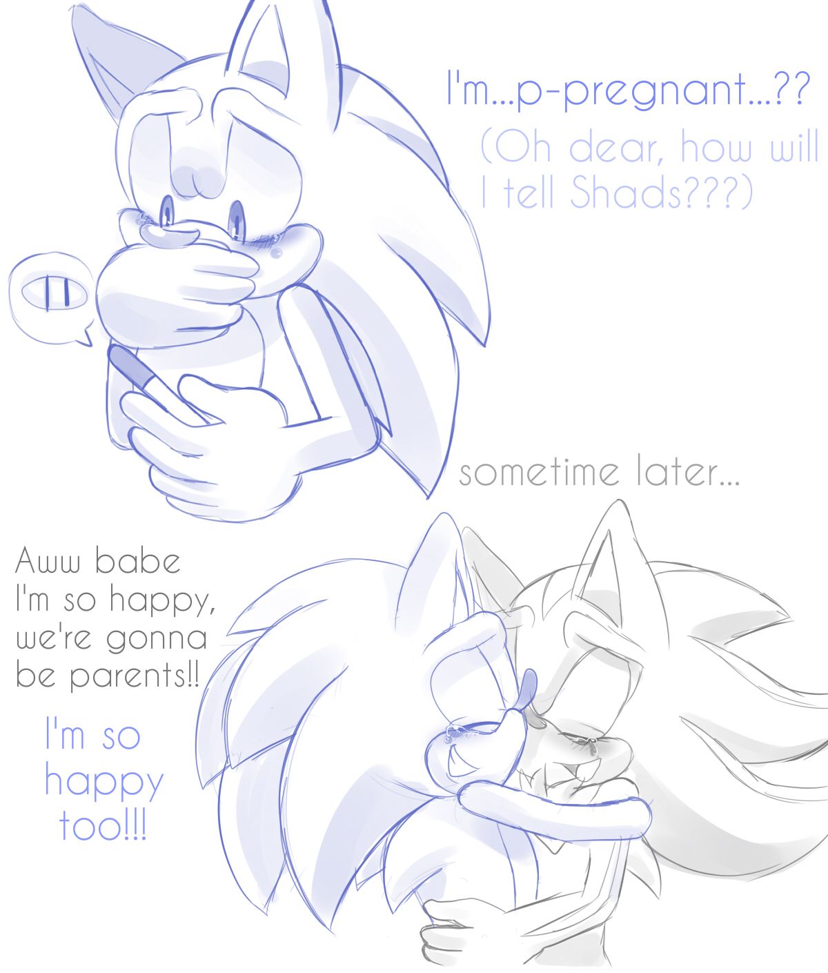 JayAero/BlueSeaMoon's Sonic Mpreg Art page 1 full
