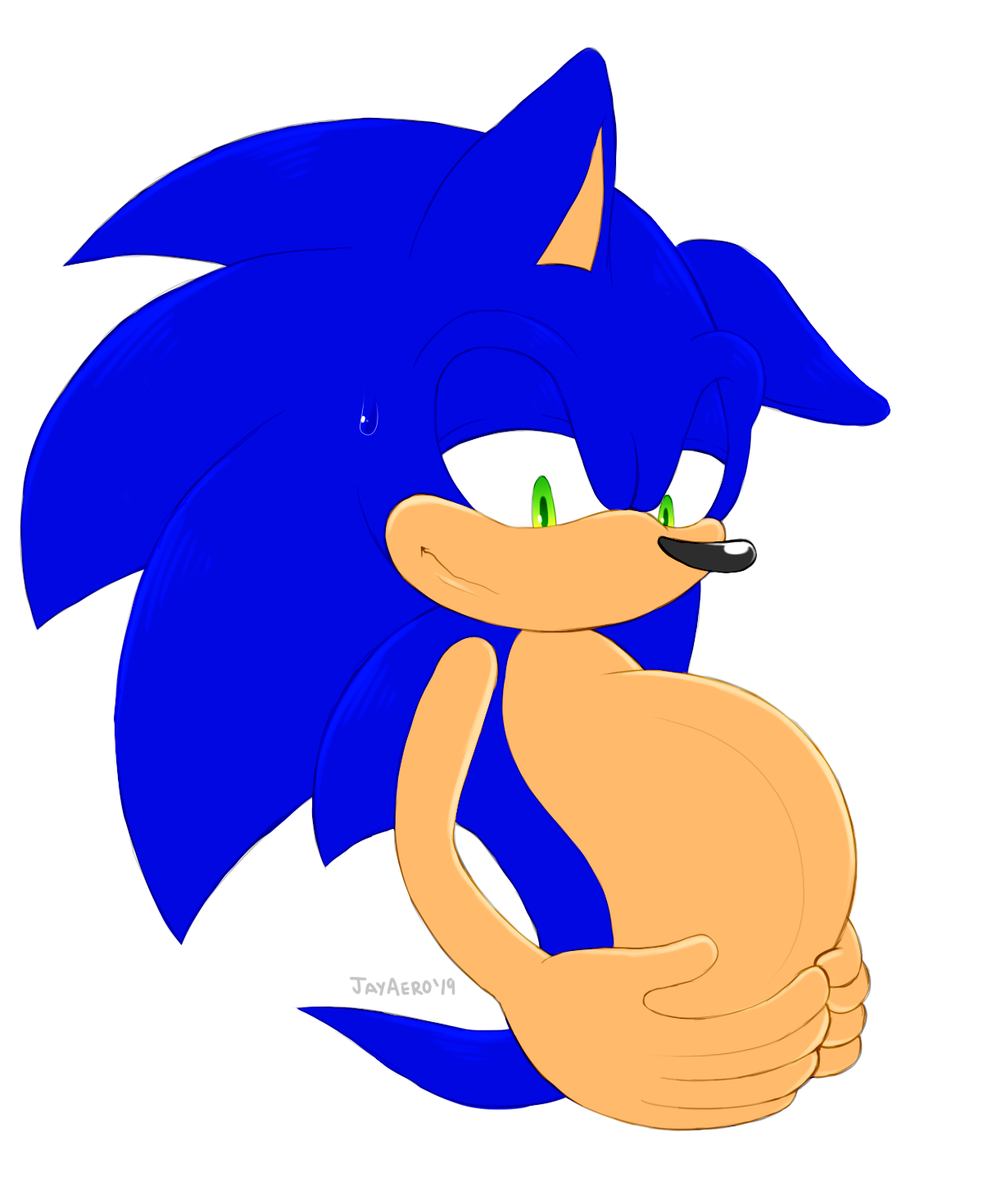 JayAero/BlueSeaMoon's Sonic Mpreg Art page 7 full