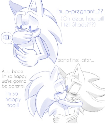 JayAero/BlueSeaMoon's Sonic Mpreg Art cover