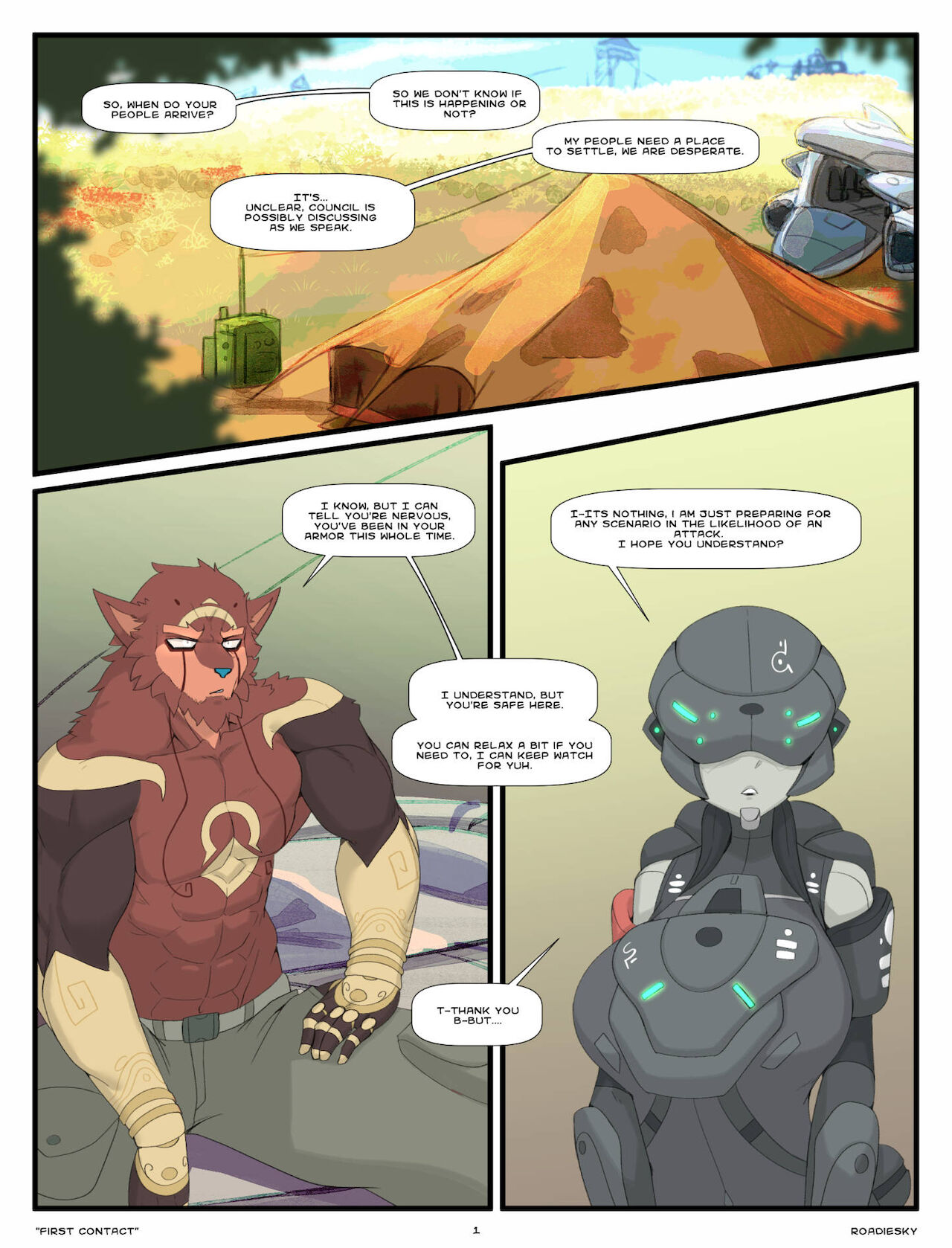 First Contact page 3 full