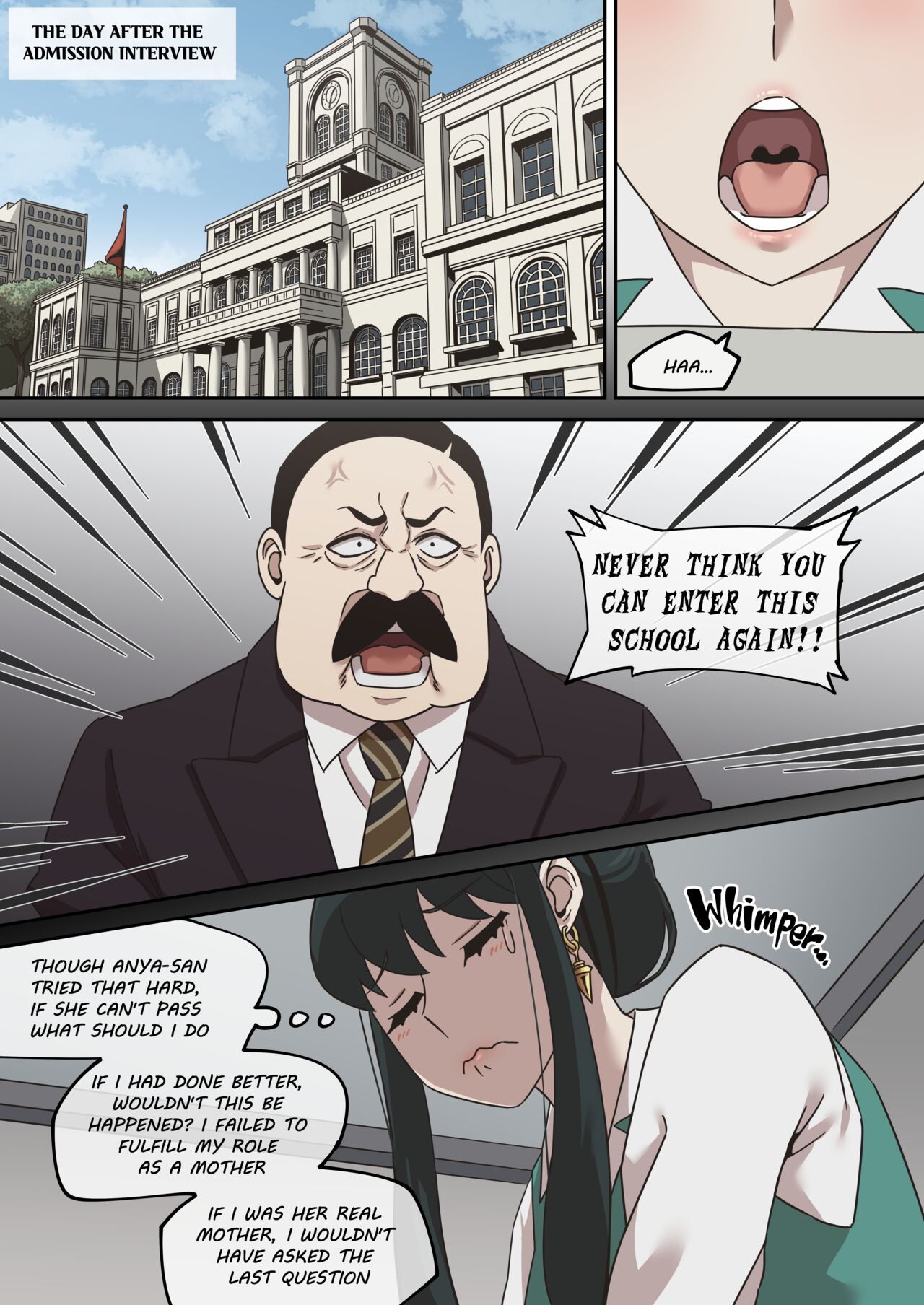 Gibo no Hisoka na Kojin Mendan Yor Forger 1 page 2 full