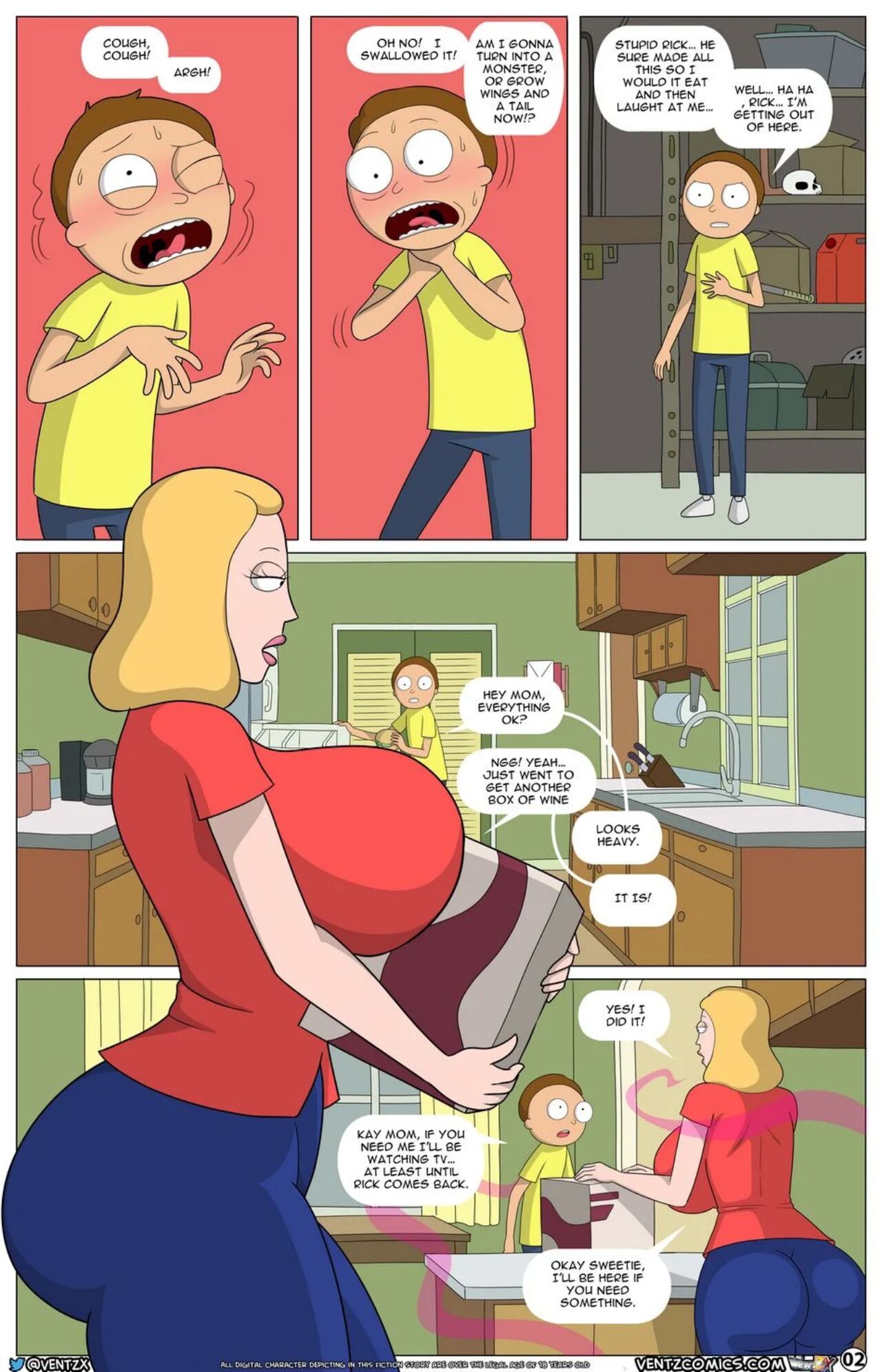 Morty Experiment #9 page 3 full