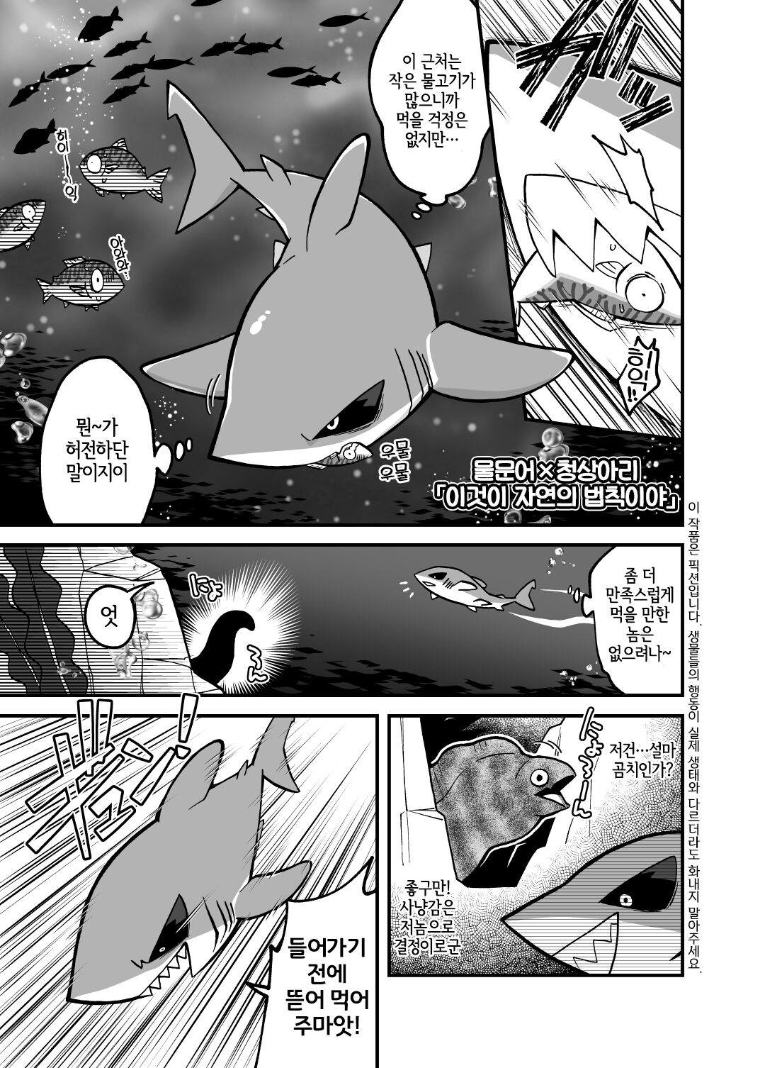 Umi no Ikimono Zukan | 바다의 생물 도간 page 4 full