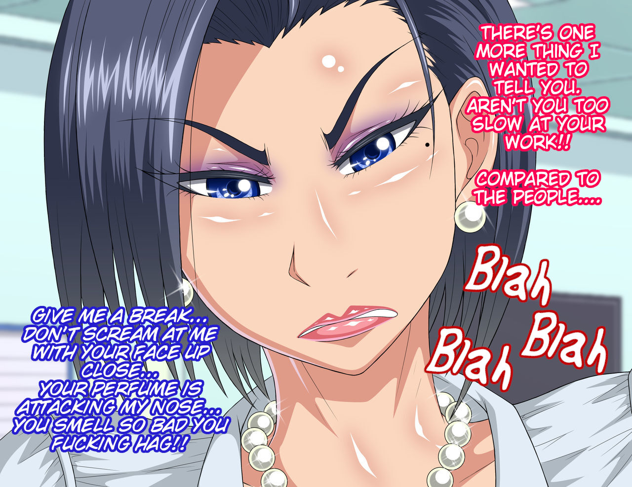 Seikaku  No Kitsui Kuso Onna Joushi | My Dam Female Boss With A Terrible Personality page 9 full