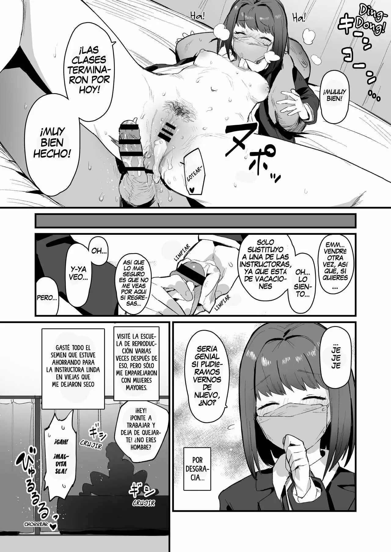 Tanetsuke Kyoushuujo Taipen Manga | Breeding School page 5 full