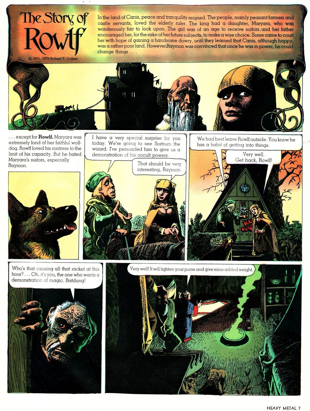 Rowlf   - Richard Corben page 4 full
