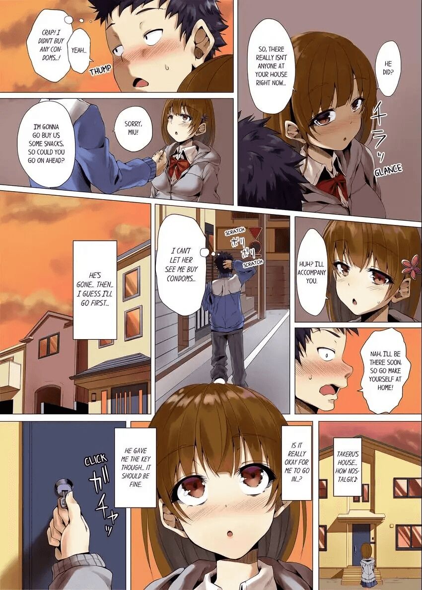 "Itchadame…Nanoni…" Kareshi no Ani no Iyarashii Yubi Tsukai 1-6 | “Even Though I Shouldn’t Cum...” Lewd Fingerings of My Boyfriend’s Big Brother 1-6 page 8 full