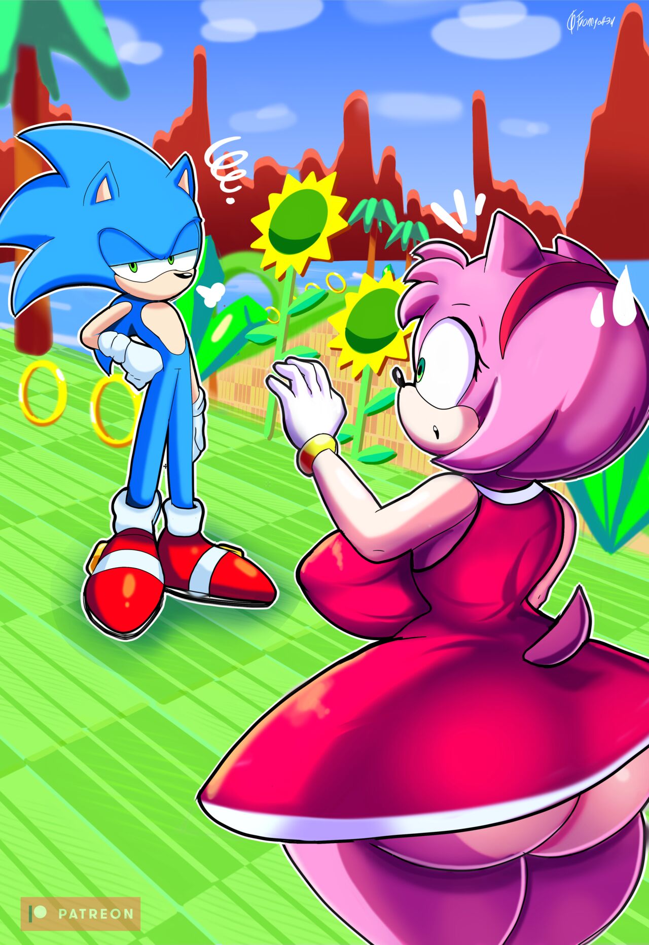 Amy &amp; Sonic page 2 full