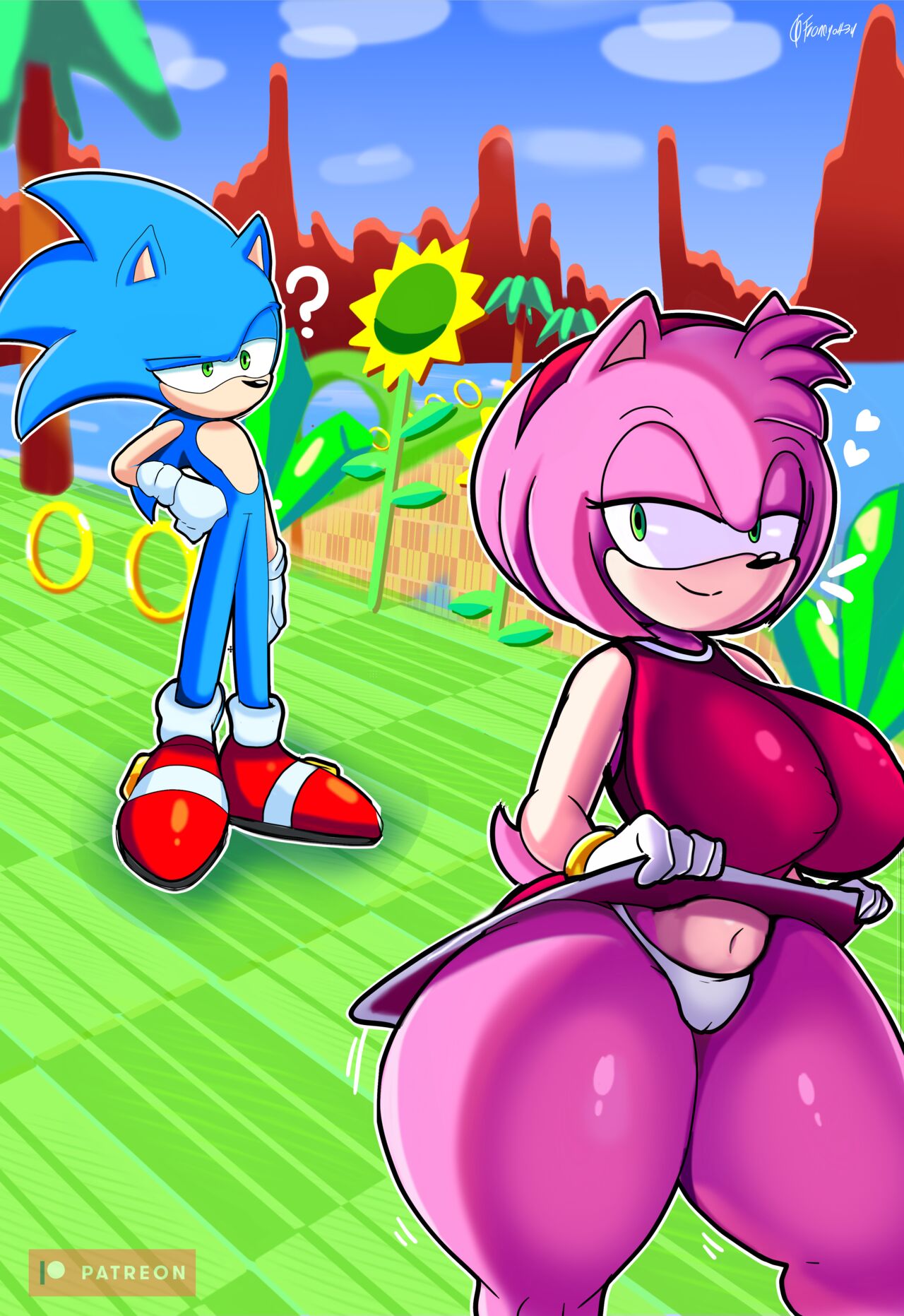 Amy &amp; Sonic page 3 full