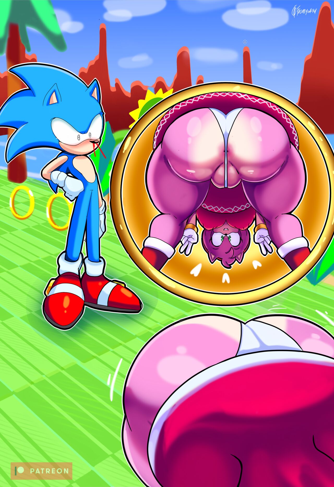 Amy &amp; Sonic page 4 full