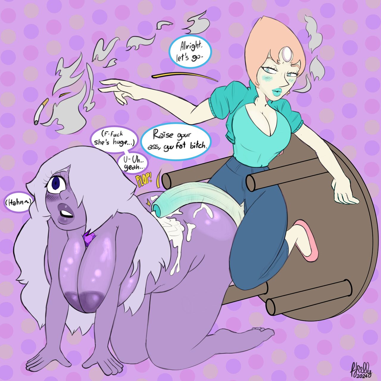 Amethyst gets her rectum pounded into next Tuesday page 3 full