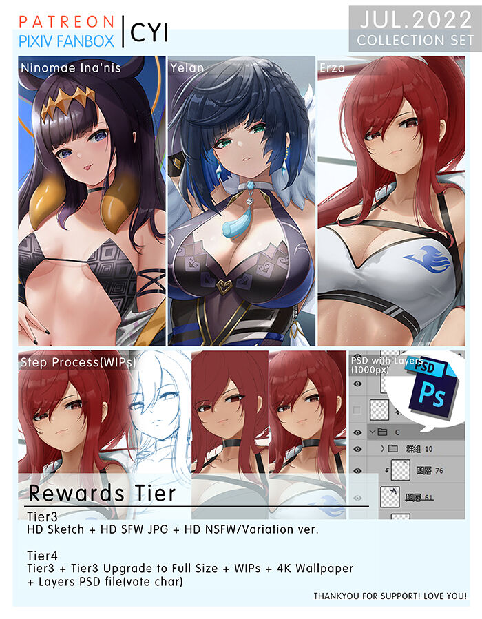 2022-07 July Patreon Rewards page 1 full