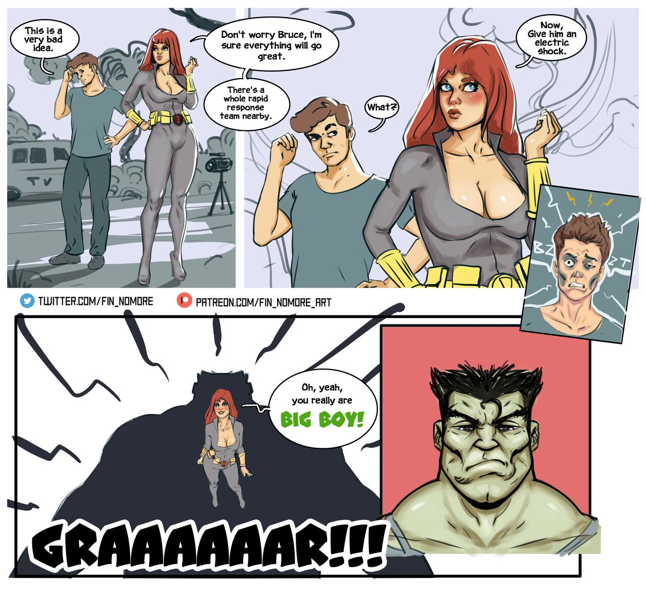 Hulk and Black Widow page 2 full
