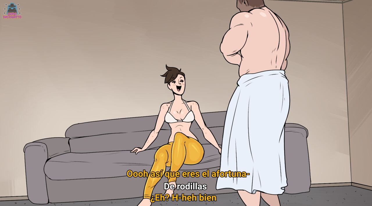 Tracer from Overwatch get's Disciplined page 3 full