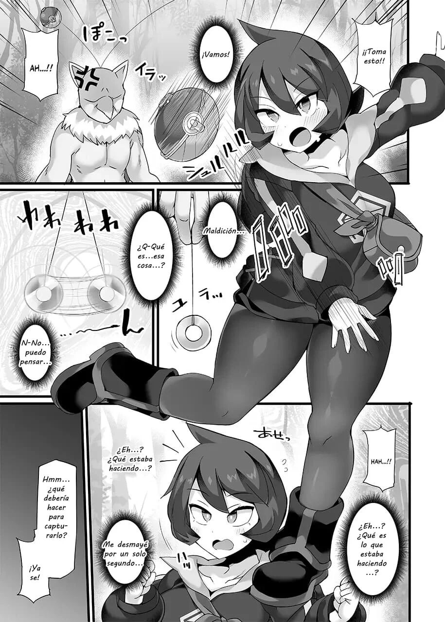 VS Saimin Pokemon Series Vol. 1 Arezu VS Hypno page 6 full