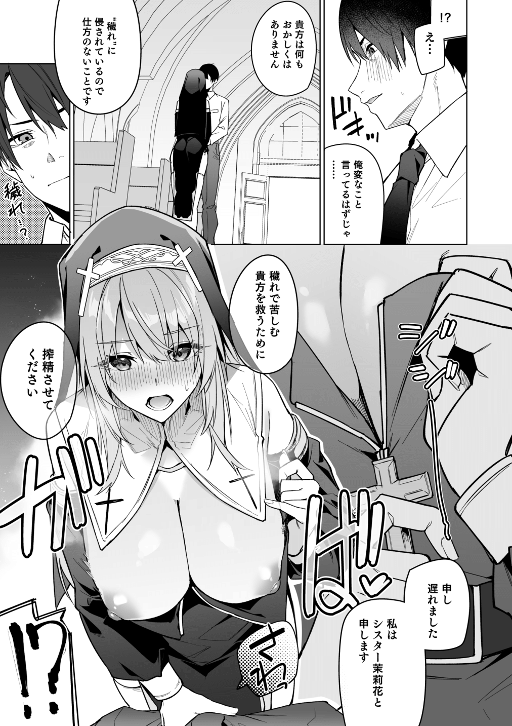 全肯定シスターに穢れ浄化搾精される本 page 5 full