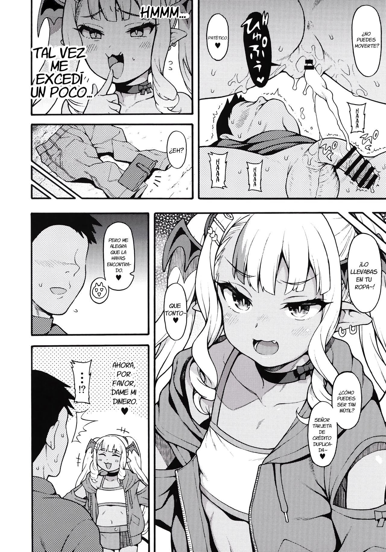 Yasashii? Mesugaki Succubus | Una ¿amable? mocosa sucubu malcriada page 10 full