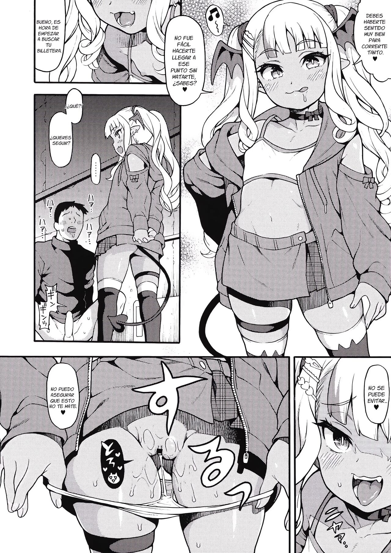 Yasashii? Mesugaki Succubus | Una ¿amable? mocosa sucubu malcriada page 6 full