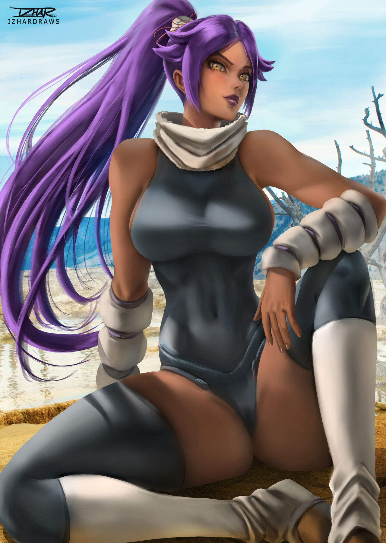IzharDraws Yoruichi Shihōin page 3 full