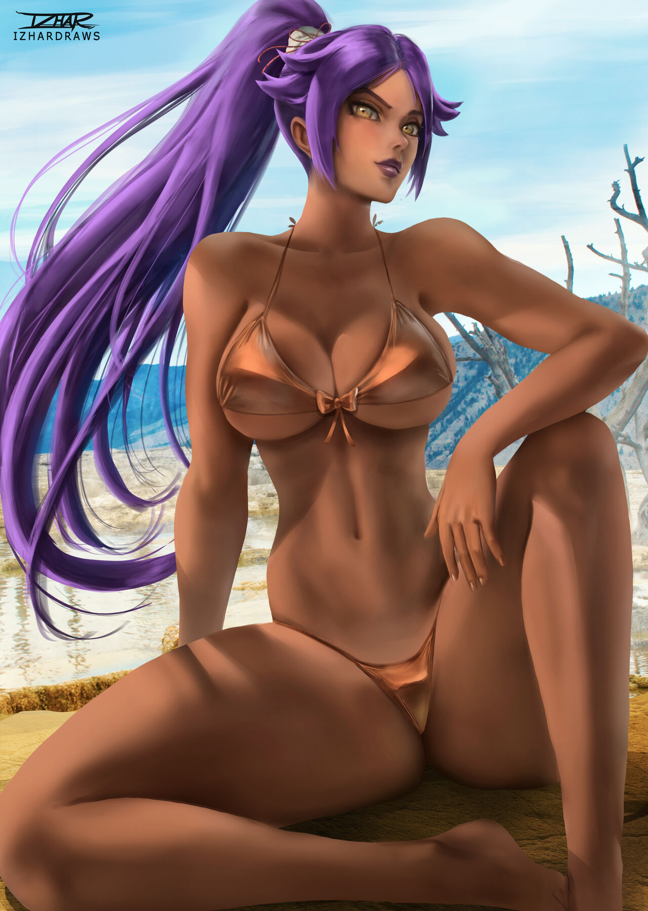 IzharDraws Yoruichi Shihōin page 5 full