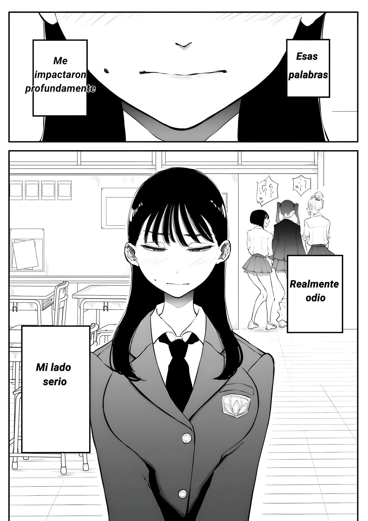 Yokkyuu Fuman Majime Joshi ga Class no Yariman Gal to Dosukebe H Shichau Hanashi. page 4 full
