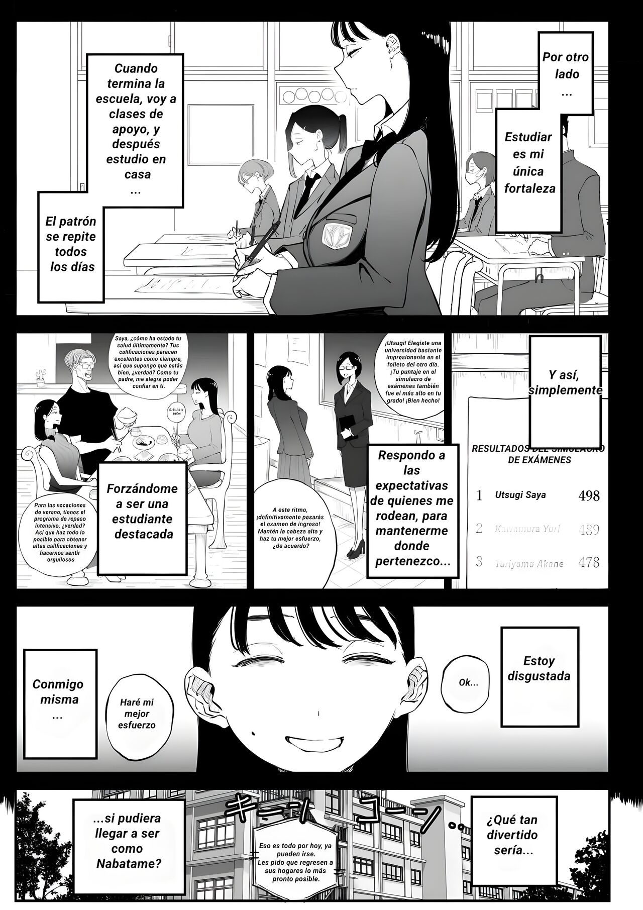 Yokkyuu Fuman Majime Joshi ga Class no Yariman Gal to Dosukebe H Shichau Hanashi. page 6 full